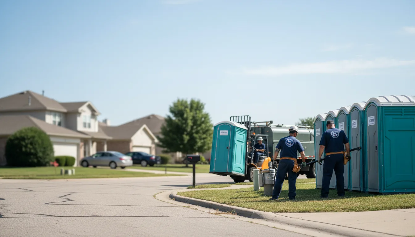 Porta Potty Rental in Hopedale, IL near me